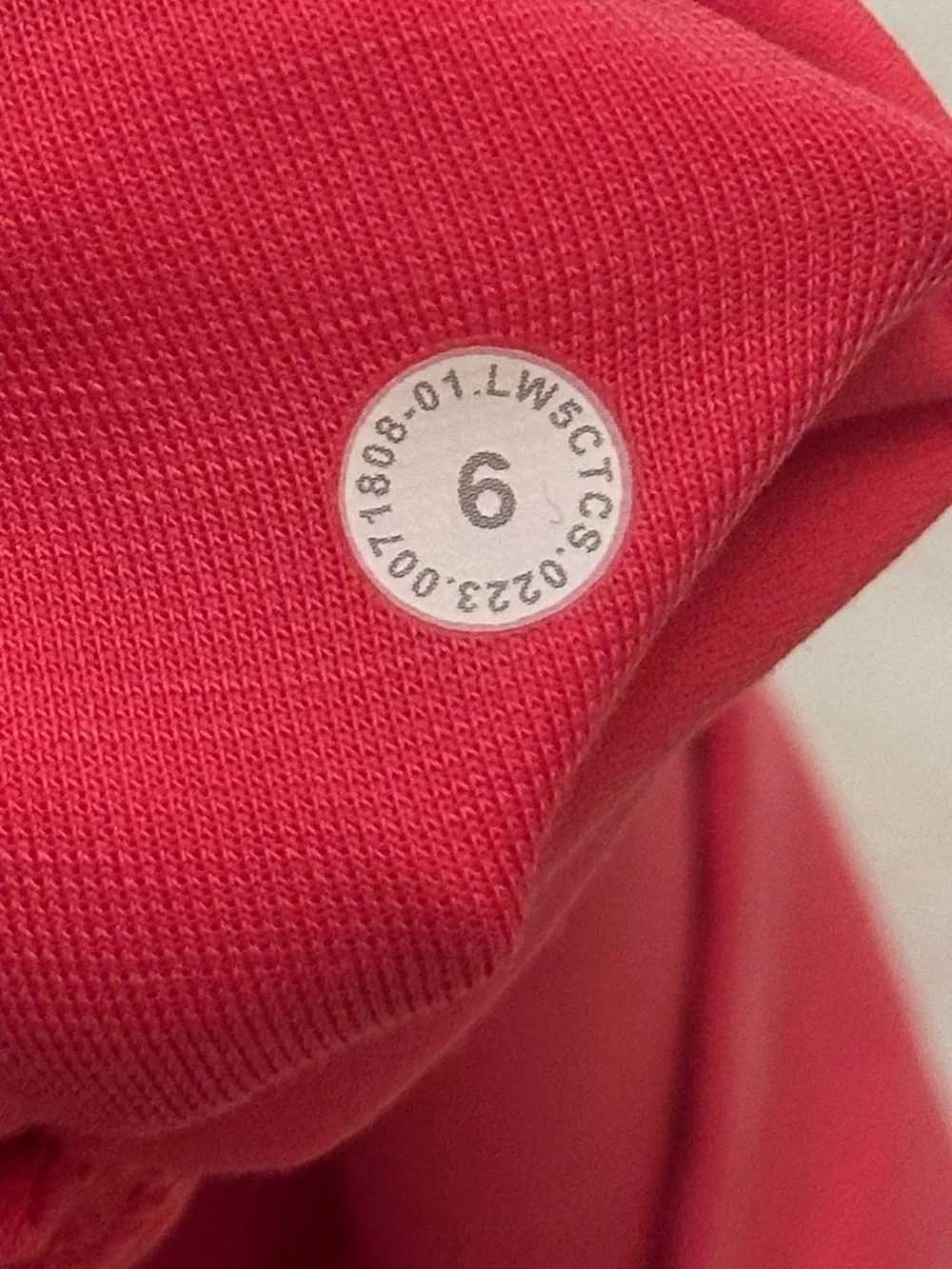 Lululemon Align High-Rise Leggings Size 6 light raspberry coral 39064